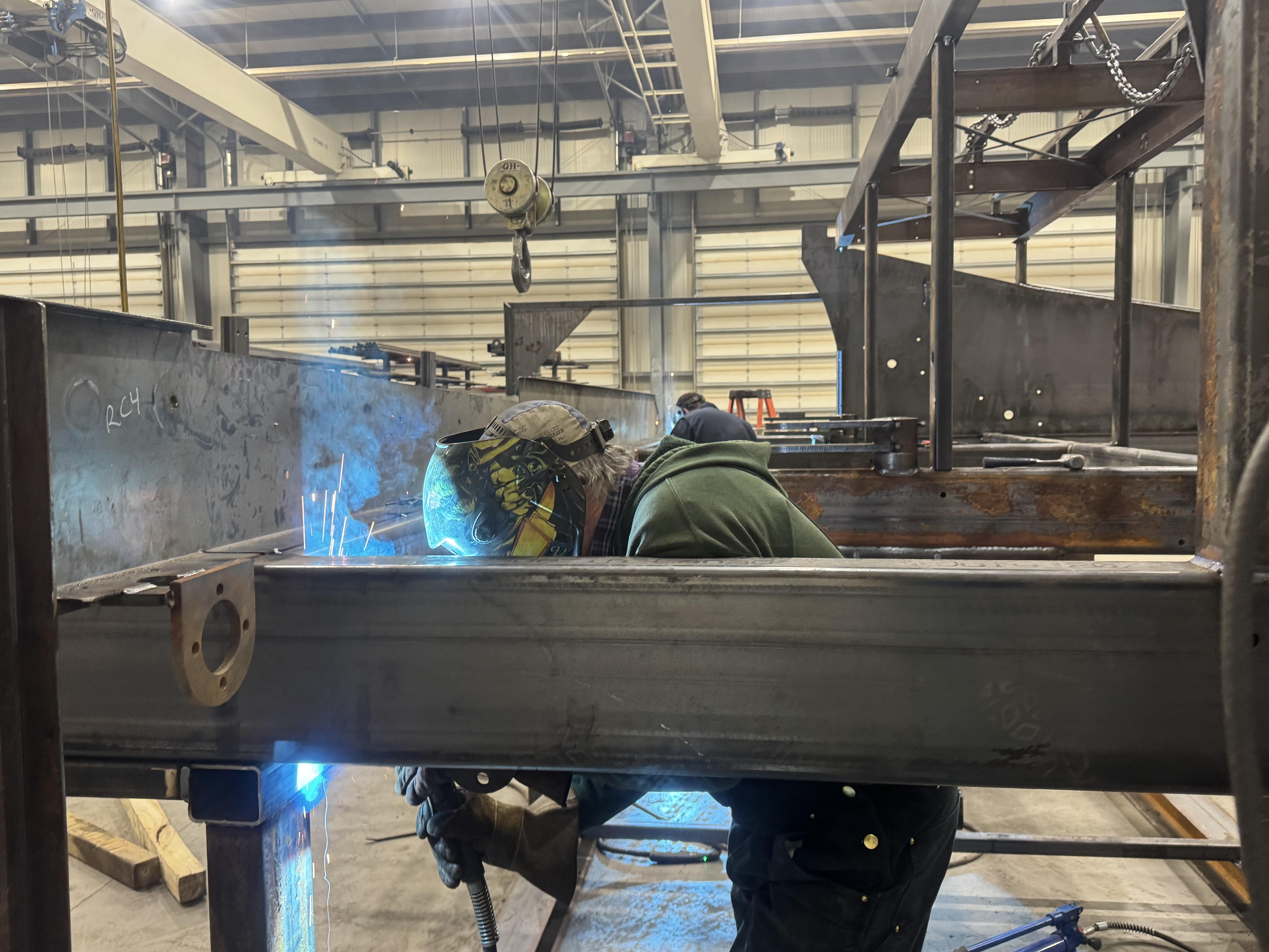 Welding in Shop